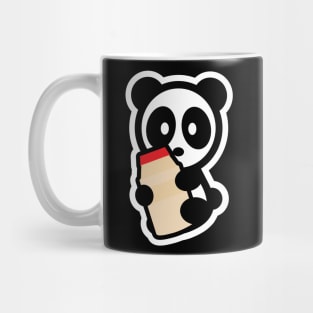 Panda Yogurt Drink Bambu Brand Bear Asian Food Snack Animal Sweet Dessert Mug